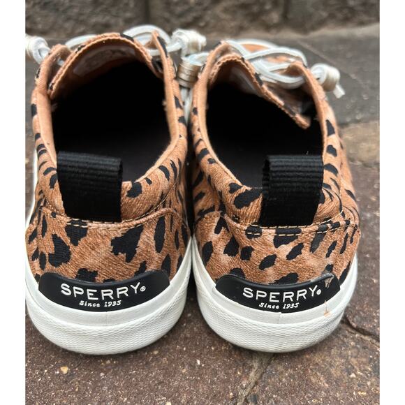 Sperry Topsider Pier Wave Cheetah slip on shoes size 10 - Picture 4 of 5